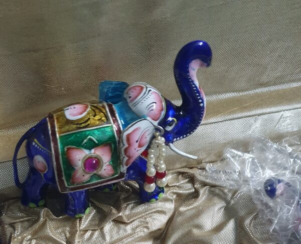 elephant with raised trunk elephant