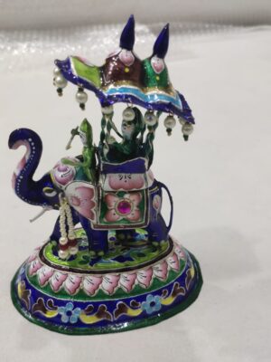 elephant with a canopy