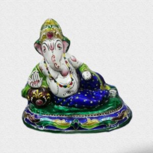 ganesh idol in resting position