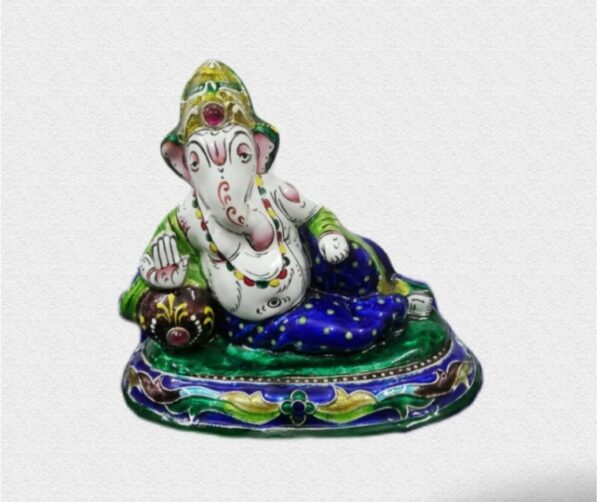 ganesh idol in resting position ganesh idol in resting position
